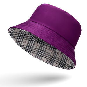 Gorro tipo bucket liso y moderno con diseño de doble cara, adecuado para hombres, mujeres y niños - Product Image 1