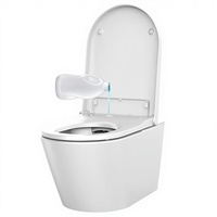 WC intelligent mural chauffant avec télécommande, certifié CE, prix de gros