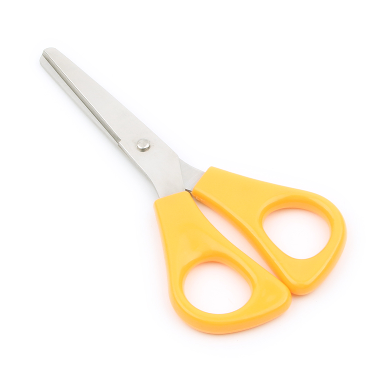 Wholesale household stainless steel student scissors handmade art office stationery small scissors