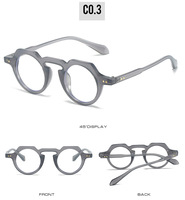 Vente en gros de montures de lunettes anti-lumière bleue tendance pour femmes et hommes, lunettes légères