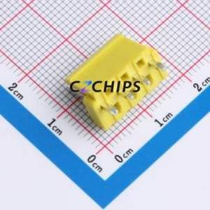 XY-VH3.96-4A11-YT Wire-to-Board Pin Header Through hole Component (THT),P=3.96mm Connector 1x4P 3.96mm Through Hole VH - Product Image 2