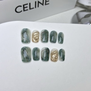 Lot de <span class=keywords><strong>faux</strong></span> <span class=keywords><strong>ongles</strong></span> courts en acrylique à <span class=keywords><strong>prix</strong></span> de gros, flexibles, avec diamants, pour <span class=keywords><strong>manucure</strong></span> et pédicure – Meilleure offre d'<span class=keywords><strong>ongles</strong></span> artificiels - Product Image 6