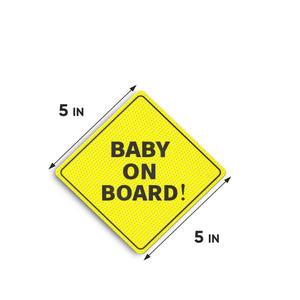 Autocollant bébé à bord à vision unidirectionnelle étanche et résistant aux UV pour une utilisation en extérieur - Product Image 2