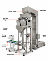 Machine d'emballage et d'étiquetage entièrement automatique haute productivité pour grains de café, riz, feuilles de thé, sachets de thé, sachets en papier de qualité alimentaire, certifiée CE