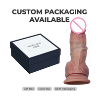 Precios al por Mayor de Fábrica, Dildo Manual de Silicona Líquida de 13 cm, Sensación Realista, Juguete Sexual para Masturbación Femenina, OEM ODM