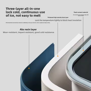 Smart Mini Home 1.4L Máquina de hielo de gran capacidad en forma de bala con pantalla táctil Temporizador Autolimpieza Bajo ruido Eléctrico Transparente - Product Image 5