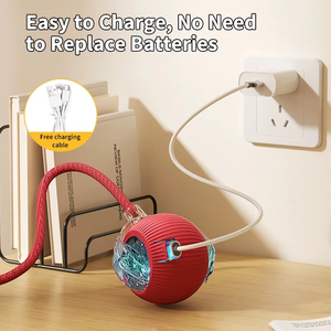 Sıcak satış akıllı kedi topları elektrikli Mascotas interaktif Speedy kuyruk kedi oyuncak top Pet interaktif ve hareket oyuncaklar - Product Image 5