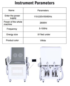 เก้าอี้แม่เหล็กบำบัดที่ได้รับการรับรองมาตรฐาน CE ปรับได้ 5-100Hz กระตุ้นการหดตัวของกล้ามเนื้อ ปรับรูปร่าง สำหรับคลินิกเสริมความงาม รองรับ OEM - Product Image 5