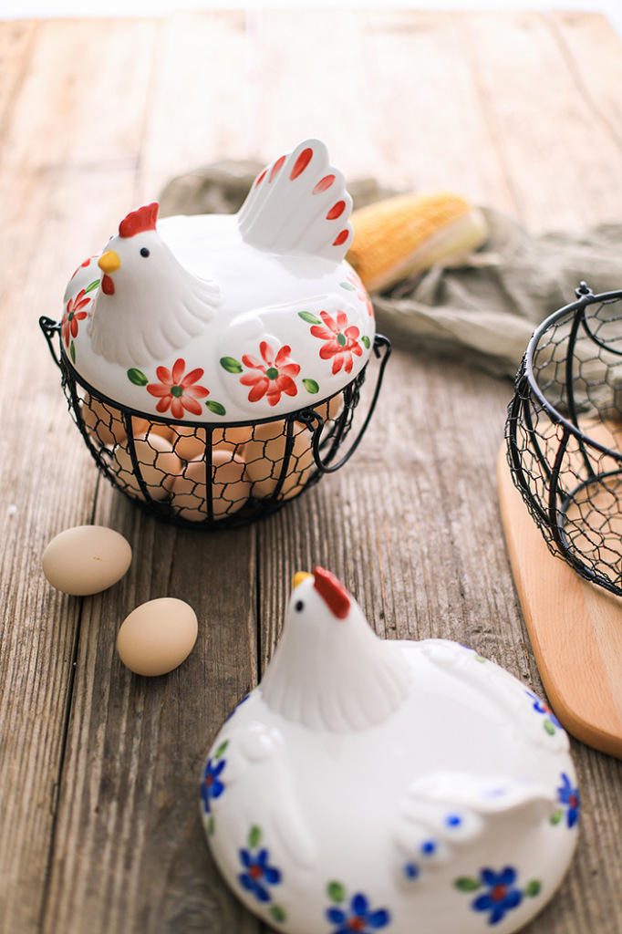 Sac Rangement œufs Ferme Panier à Œufs Wanmu - 7 Poches Pour Poules, Canards - Collection Pratique Panier à œufs Poules