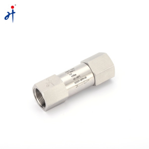 <span class=keywords><strong>Clapet</strong></span> <span class=keywords><strong>anti</strong></span>-retour d'extrémité à filetage femelle 316L NPT en acier inoxydable à haute pression pour l'<span class=keywords><strong>eau</strong></span> - Product Image 3