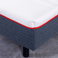 Matelas de lit à ressorts ensachés en mousse à mémoire de forme comprimé fabriqué en Chine Matelas de sommeil doux en boîte Matelas bon marché enroulé