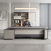 Chaise de bureau de direction modulaire de luxe moderne, combinaison bureau spacieux, mobilier de bureau d'entreprise, directement de l'usine ODM/OEM