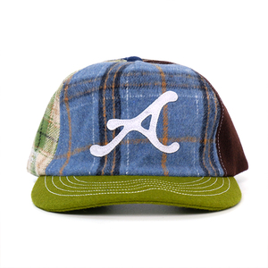 Casquette de baseball vintage rétro en laine à 5 panneaux non structurée de haute qualité avec logo personnalisé pour homme, hiver - Product Image 2