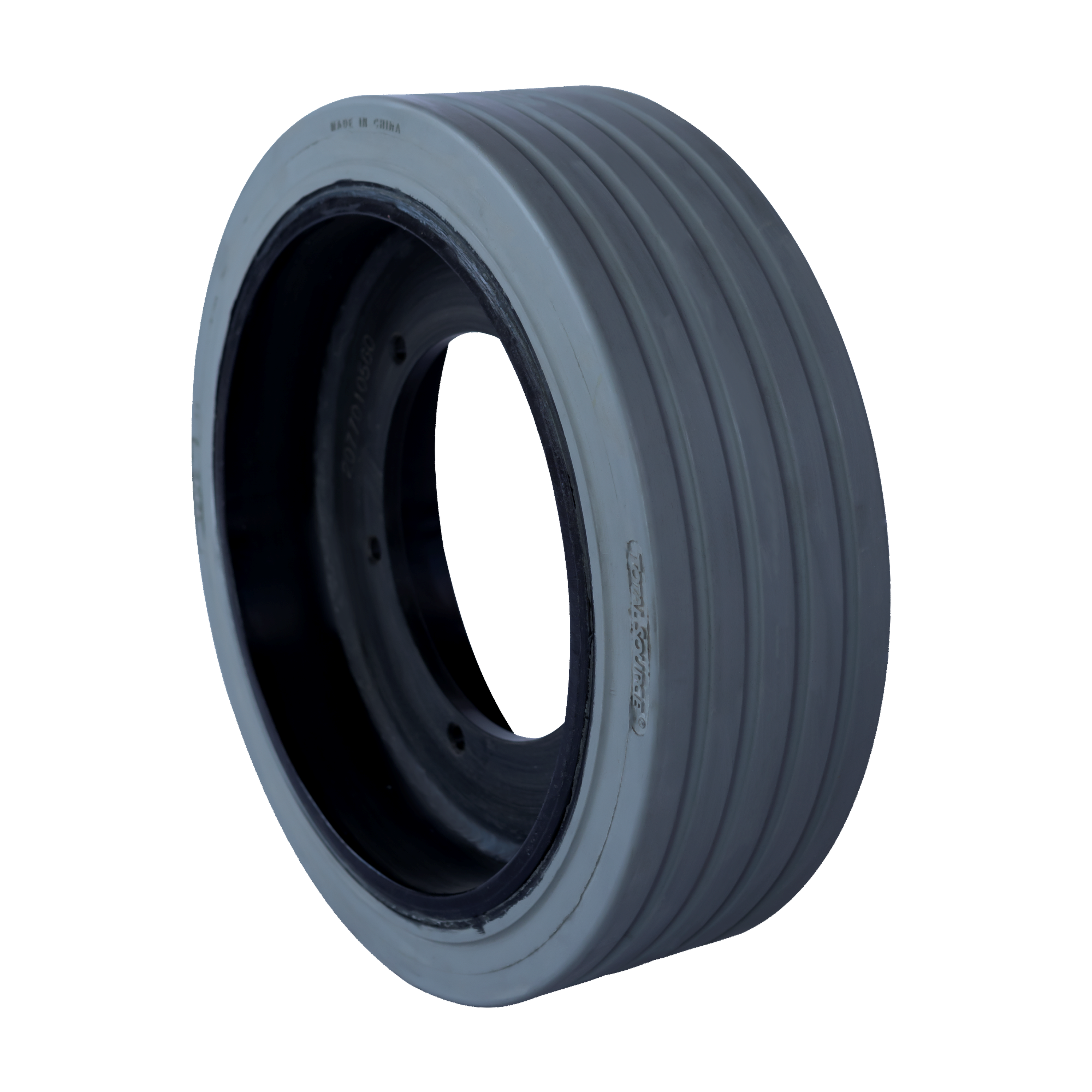 Anti Wear Resistance Smooth Pattern Forklift Milling Machine Press on Solid Tires 14x4.5x8 Rubber Solid Tyre