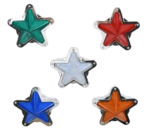 Nouvelle Arrivée JSATR Star Feu de Position Latéral à <span class=keywords><strong>LED</strong></span> 12V 24V pour Camion Remorque Camionnette Garantie 1 An - Product Image 1
