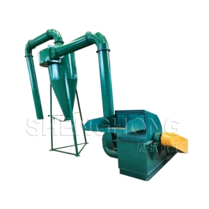 Mais- und Reishülsen-Stroh-Futter-Zerkleinerungsmaschine Hammermühle mit Lager 4kW 300-500kg/h Kapazität - Product Image 5