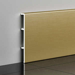 Plinthe en alliage d'aluminium brossé durable, étanche, pour décoration intérieure - Product Image 5