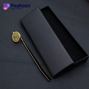 Marque-Page Religieux Personnalisé en Métal Doré Émaillé, Coffret Cadeau Islamique pour Ramadan et Coran, avec Boîte en Carton - Product Image 4