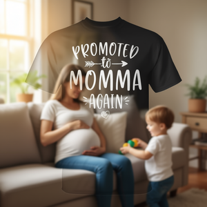 T-shirt pour future maman, promue maman pour la fête des mères - Product Image 3