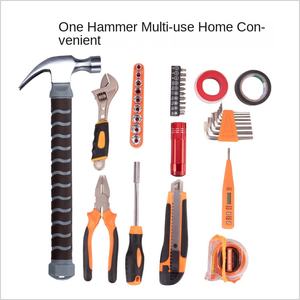 Ensemble d'<span class=keywords><strong>outils</strong></span> combinés pour la maison, acier au chrome-vanadium, <span class=keywords><strong>marteau</strong></span> <span class=keywords><strong>à</strong></span> main, boîte <span class=keywords><strong>à</strong></span> <span class=keywords><strong>outils</strong></span> avec boîte en moulage par soufflage pour électriciens - Product Image 3