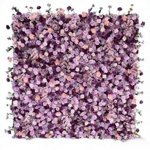 Panneau mural floral à emboîtement parfait pour la décoration de scène de cérémonie de mariage, d'événements et de photomaton - Product Image 3