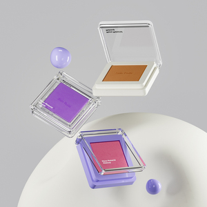Palette de fards à paupières carrée personnalisée 2g, étui vide transparent pour rouge à lèvres/fard à joues/enlumineur/couvrant/compact poudre - Product Image 1