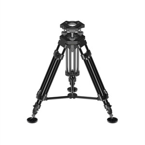 Trépied robuste Triopods MQH125V en alliage d'aluminium, 3 sections, verrouillage à bascule pour appareil photo numérique - Product Image 1