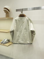 Veste en polaire d'agneau unisexe à coupe ample, réversible, style Teddy, patchwork technique, coupe-vent, veste d'hiver