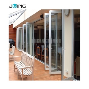 Jendela Geser Aluminium Alloy JYing |   Desain Tanpa Bingkai Lipat Ganda |   Efisien Energi & Dapat Disesuaikan - Product Image 2