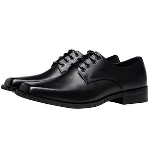 Zapatos Formales de Cuero para Hombre, Estilo Británico Oscuro, Originales de Primera Calidad, con Punta Cuadrada, de Piel de Vacuno de Primera Capa - Product Image 4
