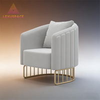 Fauteuil de salon moderne, chaise de salon de manucure, canapé spécial pour les clients de salon de beauté