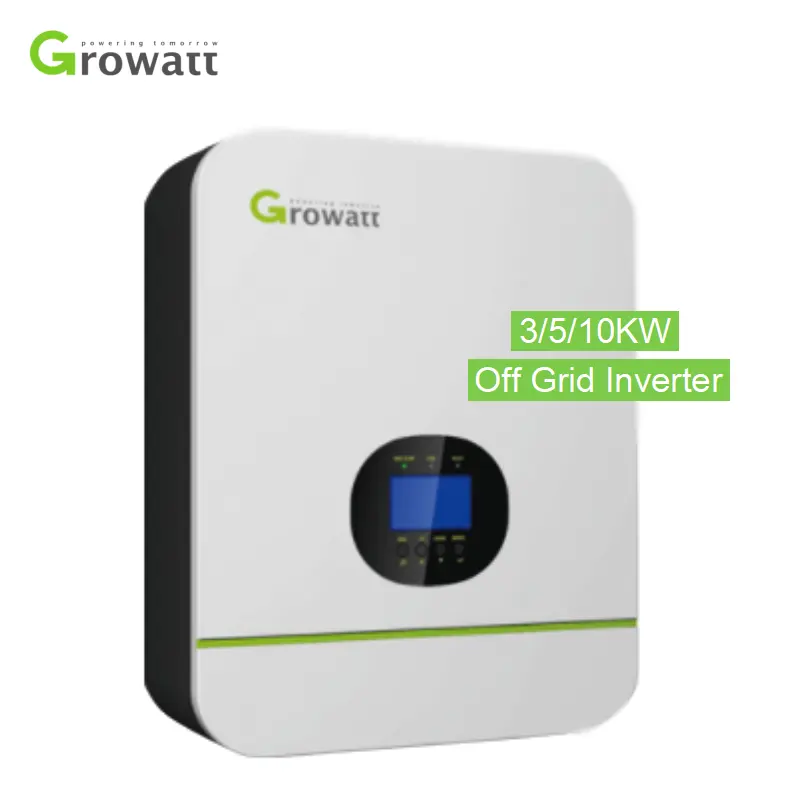 Growatt Spf 3000 5000 Tl Hvm 3KW Eenfase Pv Power Off Grid Solar 5KW Inverter Met Mppt