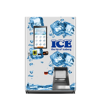 Distributeur automatique de glace 24h/24 sans assistance humaine, en aluminium usiné CNC, pour usinage et brochage