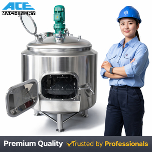 Stainless Steel Lauter Tank Mash Tun Tanks Brew Kettle Vodka Whisky Beer 500L 1000L 2000L 3000L - Product Image 4