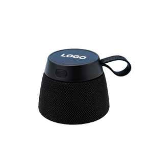 Magnetic Wireless Speaker 5W with Custom LED Logo Hands-Free TWS Nylon Lanyard Magnetic Ring for Wall Phone - Product Image 4