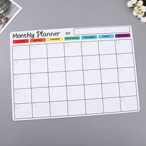 Mensuel Calendrier de Réfrigérateur Magnétique Tableau Blanc planificateur pour Cuisine - Product Image 3