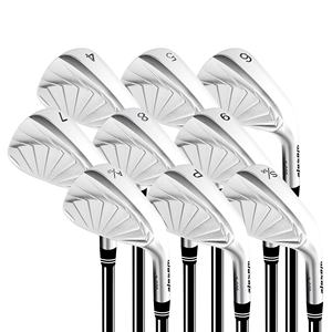 Venta de fábrica al por mayor personalizado OEM hombres mujeres eje de acero universal CNC forjado juegos completos diestros <span class=keywords><strong>hierros</strong></span> cabezas palos de <span class=keywords><strong>golf</strong></span> - Product Image 1