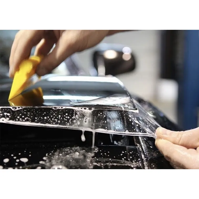 Water repellency automotive part transparent paint car protective film
