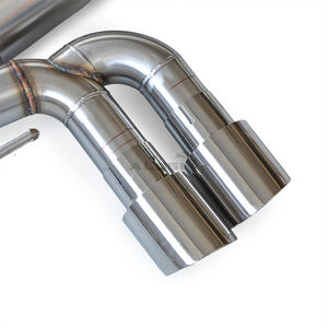 Tuyau d'échappement pour <span class=keywords><strong>Audi</strong></span> <span class=keywords><strong>A4</strong></span>/A5 2.0T B9 2017-2024, tuyau d'échappement intelligent à soupape haute performance, parfaitement adapté - Product Image 2