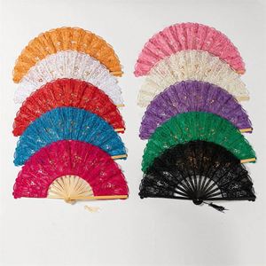 Éventail de mariée écologique pour mariages, en bambou sculpté, souvenir pour promotions - Product Image 1