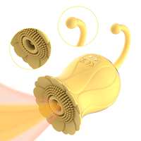 Würfel-Sauggerät Brustmassage Vulvar-Stimulation Vibrator für Frauen 10 Frequenzen IPX7 Wasserdicht USB Wiederaufladbar