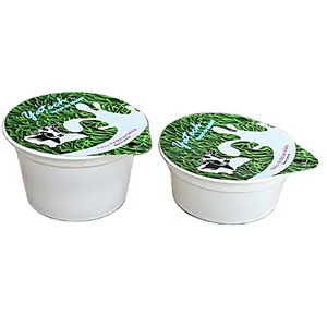 1oz Small Disposable Portion PP Cup 1.5oz Plastic Round Dipping Sauce Cup With Sealing Lid