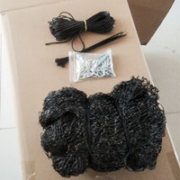 Vente en gros de filet de sécurité en nylon anti-chat et chien clôture en maille de balcon porte pour animaux de compagnie pour fenêtre escalier clôture anti-chute pour chat et chien