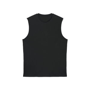 Débardeur Homme Double Couche, Finition Opaque, Sans Transparence, Coton Tricoté Premium, Idéal Gym, Course, Détente, Grandes Tailles, Personnalisation de Marque - Product Image 1
