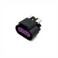 Adaptateur de capteur d'oxygène automobile 4 broches, boîtier ABS/Nylon, contacts en laiton, indice de protection IP67, 6A 60V, fiche mâle, fil, marque REELHON
