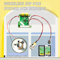 Équipement d'appel téléphonique SIP sans fil POE, carte de communication, carte PCB pour ascenseur, module vidéo et vocal, amplificateur SIP VoIP