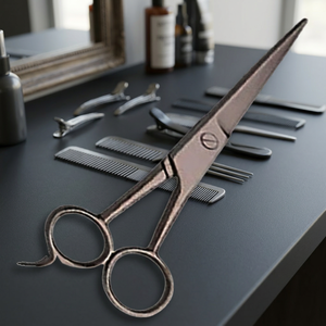 Tijeras de Peluquería Profesionales ASAP de 6 Pulgadas para Diestros, Económicas, con Mango Largo, Acero Inoxidable 4Cr13, Punta Afilada, para Belleza - Product Image 1