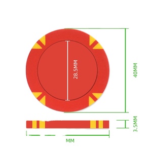 YH Su Misura di Disegno di Modo 500 <span class=keywords><strong>Set</strong></span> Da <span class=keywords><strong>Poker</strong></span> Stampabile <span class=keywords><strong>Poker</strong></span> <span class=keywords><strong>Chips</strong></span> Con Valore - Product Image 6