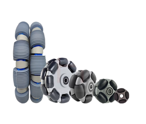 Roue omnidirectionnelle en caoutchouc de 1,5 pouce (38 mm) |   Modèle 14166 |   Roue composite métal et caoutchouc pour robots - Product Image 5