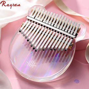 <span class=keywords><strong>Kalimba</strong></span> Hluru Little Bear, Achetez un <span class=keywords><strong>Kalimba</strong></span> transparent arc-en-ciel à 17 touches en acrylique - Product Image 4